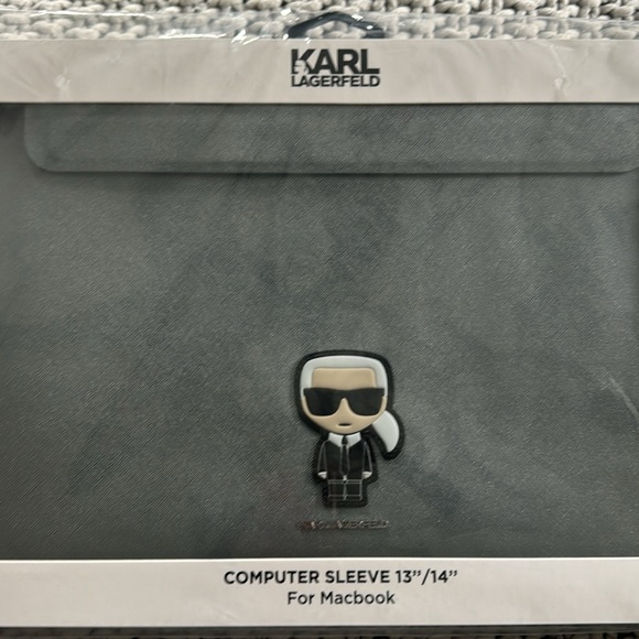 Karl lagerfeld laptop sleeve new in box - Picture 2 of 2